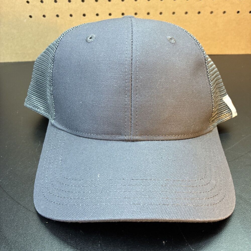 Carhartt Men's Canvas Mesh-Back Cap Gray Hat One Size 103056 029 adjustable